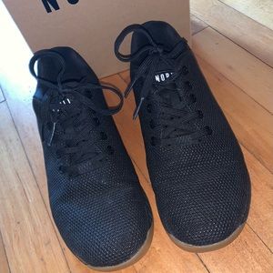 NoBull Black Gum Trainers